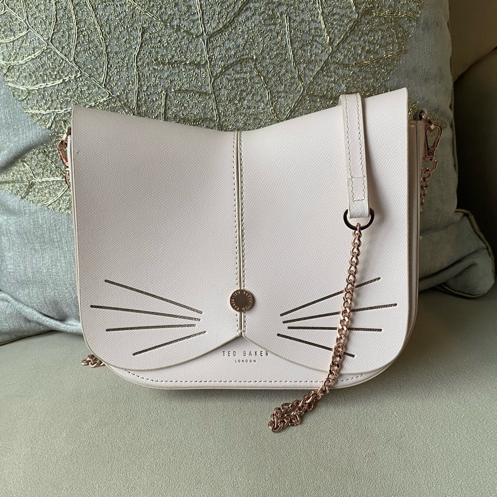 Ted Baker Feline Cat Leather Crossbody